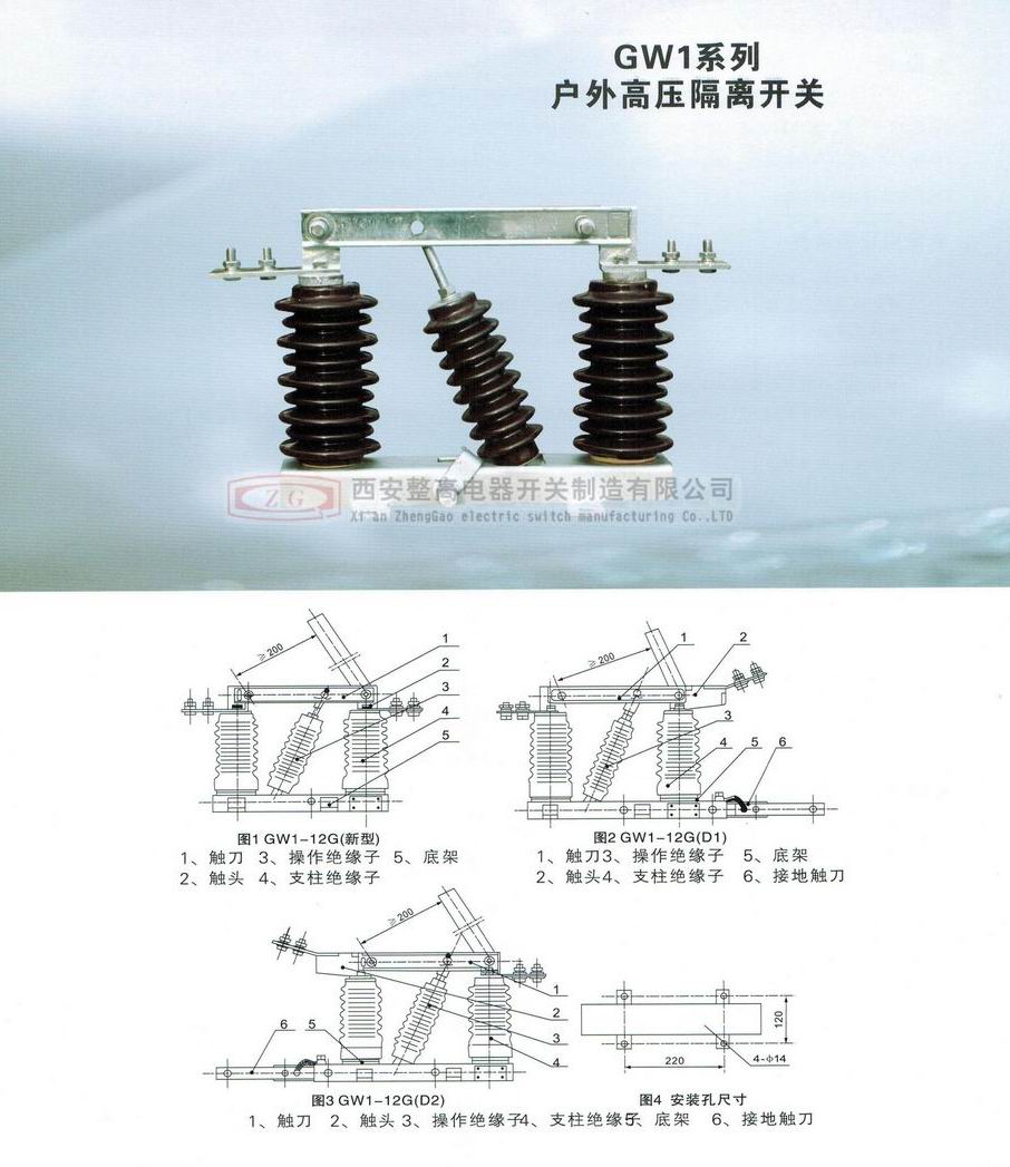 GW1系列高壓隔離開(kāi)關(guān)